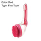 📢📢56 % DE RÉDUCTION !! ⏰Brosse de bain pour animaux de compagnie avec long manche et distributeur de shampoing
