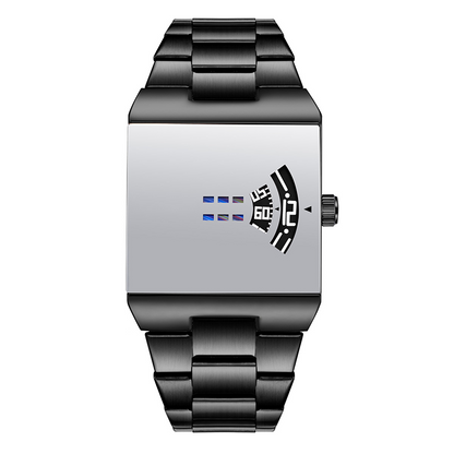 ⌚ PROMO LIMITÉE – 60% DE RÉDUCTION ! ✨ Montre Quartz Homme Cadran Carré – Acier Inox & Verre Minéral – Design Unique & Polyvalent for Look Audacieux