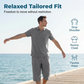 👔 60% DE RÉDUCTION 🌿 Ensemble chemise & pantalon décontracté en lin pour homme – Léger, respirant & coupe relaxe – Parfait pour l’été, les vacances ou le bureau – look naturel et sans effort 👖