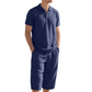👔 60% DE RÉDUCTION 🌿 Ensemble chemise & pantalon décontracté en lin pour homme – Léger, respirant & coupe relaxe – Parfait pour l’été, les vacances ou le bureau – look naturel et sans effort 👖