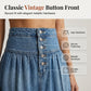 💙 60% DE RÉDUCTION ! 👗 Jupe Maxi en Denim Évasée à Taille Haute pour Femme – Silhouette flatteuse, chic effortless & parfaite au quotidien 🌿