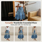 💙 60% DE RÉDUCTION ! 👗 Jupe Maxi en Denim Évasée à Taille Haute pour Femme – Silhouette flatteuse, chic effortless & parfaite au quotidien 🌿