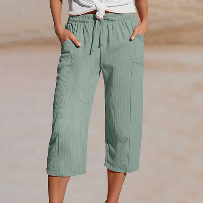 ⏰🔥 55 % DE RÉDUCTION POUR UNE DURÉE LIMITÉE ! 👖✨ Short plissé en coton et lin pour femme – Frais, confortable et élégant 🌿💖
