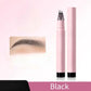 📢📢56 % DE RÉDUCTION !! ⏰Crayon à sourcils liquide anti-bavures, idéal pour les débutantes