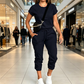 👕 PROMO LIMITÉE 54% DE RÉDUCTION ! ✨ Survêtement Femme – Confort, Poche, Cordon, Décontracté ✨