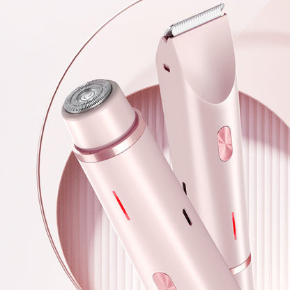 💜50 % de réduction !! 💜✨【Appareil d'épilation à double tête】Étanche IPX7 - Épilation et coupe