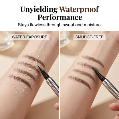 🖤 ACHETEZ 1, OBTENEZ 1 GRATUIT ! ✍️ Stylo Eyeliner Liquide Ultra-Fin – Pointe 0,014 mm, Waterproof & Longue Durée – 4-en-1 : Sourcils, Eye-liner, Cils & Ligne des Cheveux 💁‍♀️