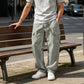 👖🌿 PROMO FLASH 60% ! Pantalon Cargo Homme Coton & Lin – Coupe Loose, Respirant, Poches Multiples, Taille Cordon, 6 Couleurs, 6 Tailles, Parfait Été 🍃