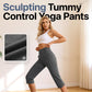 🧘‍♀️👖 PROMO FLASH 50% ! Pantalon de Yoga Capri Amincissant – Tissu Ultra-Doux 4-Way Stretch, Poche Latérale, Effet Galbant Ventre, Boutons Décoratifs, 6 Couleurs 🌬️