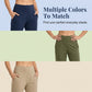 🧘‍♀️👖 PROMO FLASH 50% ! Pantalon de Yoga Capri Amincissant – Tissu Ultra-Doux 4-Way Stretch, Poche Latérale, Effet Galbant Ventre, Boutons Décoratifs, 6 Couleurs 🌬️