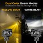 🛵 PROMO LIMITÉE 58% DE RÉDUCTION ! ✨ Projecteur LED Bicolore pour Moto – IP68, Ultra-Lumineux ✨