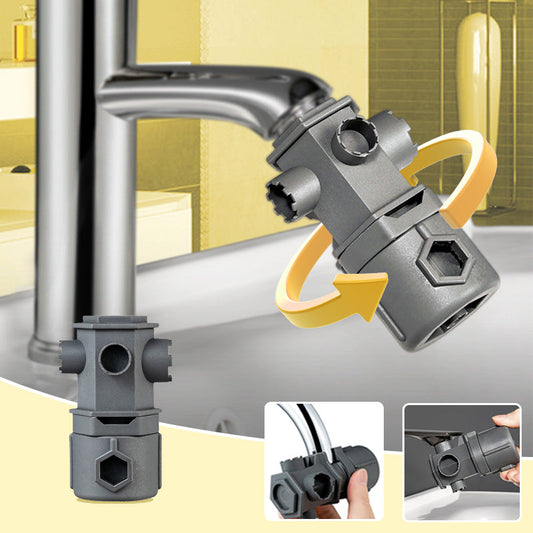 📢📢50 % DE RÉDUCTION !! ⏰Ensemble d'outil de clé tout-en-un pour robinet