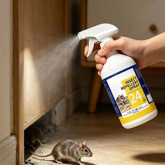 🏆 Offre spéciale du dernier jour :25.99€ ! 🔥 2 achetés 1 offerts 🎁Spray répulsif multi‑usage contre les rongeurs