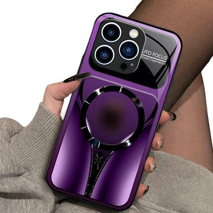 📱 50% DE RÉDUCTION ✨ Coque téléphone verre trempé magnétique – Ultra-résistante & compatible MagSafe – Protection optimale, aimants intégrés & design élégant – idéale pour les chocs quotidiens 🧲