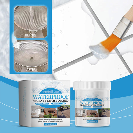 📢⏰🛡️ PROMO -53% ! Agent d'Étanchéité Invisible & Efficace – Transparent, Autonivelant, Imperméable, 100g, Résistant aux Intempéries
