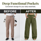 👖 60 % DE RÉDUCTION EN CE MOMENT ! 🏆 Pantalon lanterne plissé et volumineux – Fluide, élégant et à jambes larges – idéal pour un look estival chic ou une occasion formelle ✨