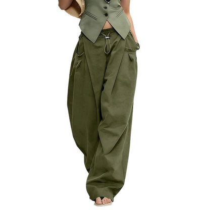 👖 60 % DE RÉDUCTION EN CE MOMENT ! 🏆 Pantalon lanterne plissé et volumineux – Fluide, élégant et à jambes larges – idéal pour un look estival chic ou une occasion formelle ✨