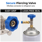 🔧 PROMO LIMITÉE 53% DE RÉDUCTION ! ✨ Tuyau de Remplissage R134a – Avec Manomètre, 0-350 PSI, Kit Complet ⚙️