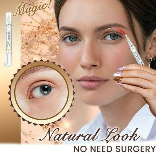 👁️✨ PROMO FLASH 58% ! Stylo Double Paupières 3 Secondes – Effet Immédiat, Tenue 24h, Naturel & Invisible, Formule Douce sans Collage, avec Tige en Y 👁️