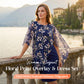 👗 50% DE RÉDUCTION POUR UNE DURÉE LIMITÉE ! ✨ Ensemble robe et boléro fleuri – Élégant et féminin ✨