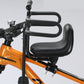 🚲👶 PROMO FLASH 50% ! Siège Vélo Enfant à l'Avant – Guidon Dédié, Accoudoirs Ouvrants, Repose-Pieds Réglables, Simili Cuir, Compatible VTT/Ville/Pliant ⚙️