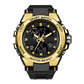 🔥⌚ PROMO FLASH 56% ! Montre Sport Homme Étanche 3ATM – Double Affichage (Analogique+Numérique), Rétroéclairage, Chronographe, Boîtier ABS Antichoc, Bracelet Résine 🌊