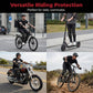 🛡️ PROMO LIMITÉE 51% DE RÉDUCTION ! ✨ Lot Protège-Genoux & Coudes Moto – Coque Rigide, Rembourrage HD, Réglable 🏍️
