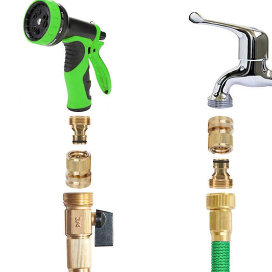 🔩 LIMITED-TIME 57% OFF! ✨ 3/4" Brass Quick Connect Fitting – Rust-Proof, Leak-Free, Universal 💧