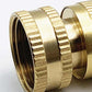 🔩 LIMITED-TIME 57% OFF! ✨ 3/4" Brass Quick Connect Fitting – Rust-Proof, Leak-Free, Universal 💧