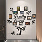 📢🌳 PROMO FLASH 50% ! Autocollant Mural Arbre Généalogique 3D avec Cadres Photo – Acrylique, Installation Facile, 3 Couleurs, 2 Tailles, Décoration Murale Unique ✨