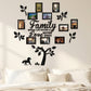 📢🌳 PROMO FLASH 50% ! Autocollant Mural Arbre Généalogique 3D avec Cadres Photo – Acrylique, Installation Facile, 3 Couleurs, 2 Tailles, Décoration Murale Unique ✨
