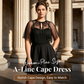 👗 50 % DE RÉDUCTION POUR UNE DURÉE LIMITÉE ! ✨ Robe-cape A-line grande taille pour femme – Fluide, élégante, sobre 🌸