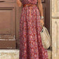 🏆SOLDES DU DERNIER JOUR : 54 % DE RÉDUCTION🔥👗Robe sans manches imprimé cachemire pour les loisirs pendant les vacances