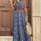 🏆SOLDES DU DERNIER JOUR : 54 % DE RÉDUCTION🔥👗Robe sans manches imprimé cachemire pour les loisirs pendant les vacances