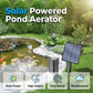 ☀️🐟 PROMO FLASH 60% ! Aérateur Solaire pour Bassin avec Pompe à Air – 7V/2.5W, Kit Complet, Installation Facile, Santé Aquatique 24/7 ✨
