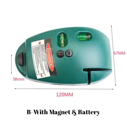 🥳 EN VEDETTE 2026 🥳💞 PLUS DE 50 000 VENDUS ! 🔨🌟 -53 % DE RÉDUCTION ! Niveau infrarouge 90° – Laser lumineux, précision d'angle droit. Parfait pour le carrelage, la charpente et l'accrochage d'œuvres. Améliorez vos projets DIY ! 🖼️✨