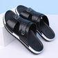 👞🏖️ PROMO FLASH 57% ! Sandales Slip-On Homme Simili Cuir – 2 Textures, Semelle Anti-Dérapante, 3 Couleurs, Pointures 39-48, Respirantes, Rembourrées ✨