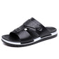 👞🏖️ PROMO FLASH 57% ! Sandales Slip-On Homme Simili Cuir – 2 Textures, Semelle Anti-Dérapante, 3 Couleurs, Pointures 39-48, Respirantes, Rembourrées ✨