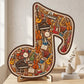 📢📢60% DE RÉDUCTION !! ⏰Puzzle en Bois en Forme de Note de Musique🎶🧩