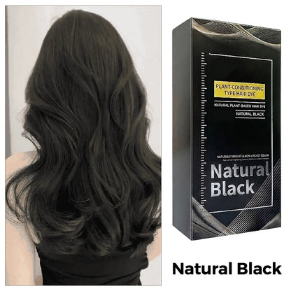 💆‍♀️🌿 PROMO LIMITÉE 54% ! Teinture Capillaire Végétale à Peigner – 3 Nuances, 100ml, Formule Douce, Couvre Cheveux Blancs, Kit Complet ✨