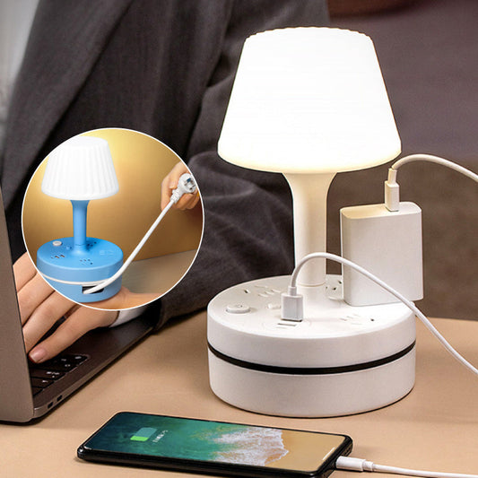 🔥‑60% PROMO FLASH⚡ Multiprise 3 prises + USB‑A/USB‑C, lampe de bureau intégrée, câble 1,8 m 3250W maison bureau ✨💡