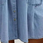 ⏰ -52% – Pour une durée limitée ! 💃Robe en jean ample et décontractée pour femme, avec poches