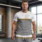 💪 PROMO LIMITÉE 50% DE RÉDUCTION ! 💥 Ensemble Sport Été Homme Color-Block – Micro-Maillet, Coupe Ergonomique, Cordon de Serrage ✨