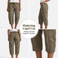 🔥👖 PROMO FLASH 60% ! Pantalons Cargo Capri Décontractés – Coupe Ample, Poches Multiples, Tissu Respirant, 6 Tailles, Idéaux Été & Quotidien 🌿