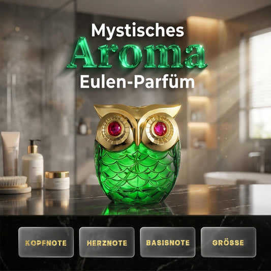 🦉 60 % DE RÉDUCTION EN CE MOMENT ! 🌙 Eau de parfum « Mystical » – Un parfum mystérieux et un flacon élégant en forme de chouette – Longue tenue, idéal comme cadeau ou pour affirmer votre style 💎✨