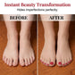 📢📢55 % DE RÉDUCTION !! ⏰Bas Transparents Pédicure Instantanée avec Ongles Artificiels