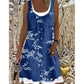 🔥 55 % DE RÉDUCTION 👗 Robe deux pièces à imprimé denim (imitation) ✨ Look superposé tendance, coupe élégante et confort tout au long de la journée 💙