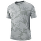 💪 PROMO LIMITÉE 51% DE RÉDUCTION ! 💥 T-shirt Sport Camouflage Séchage Rapide Homme – Respirant, Léger, Coupe Active ✨