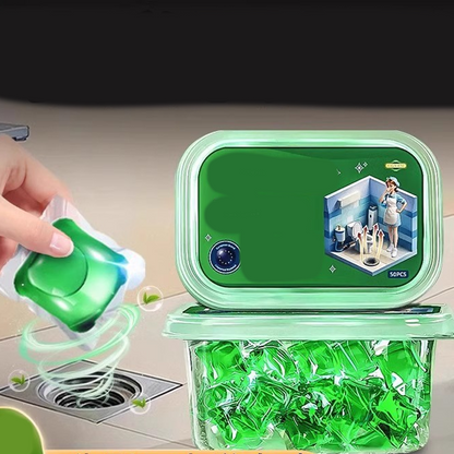 🏠💧 53 % DE RÉDUCTION ! Capsules anti-odeurs pour canalisations – Leur formule à base de bio-enzymes neutralise les odeurs à la source. Un parfum frais immédiat, sans produits chimiques agressifs. Dites adieu aux odeurs gênantes