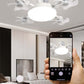 🌀 PROMO LIMITÉE 50% DE RÉDUCTION ! 💥 Ventilateur Plafond LED E27 – Silencieux, Télécommande, Pales Pliables ✨